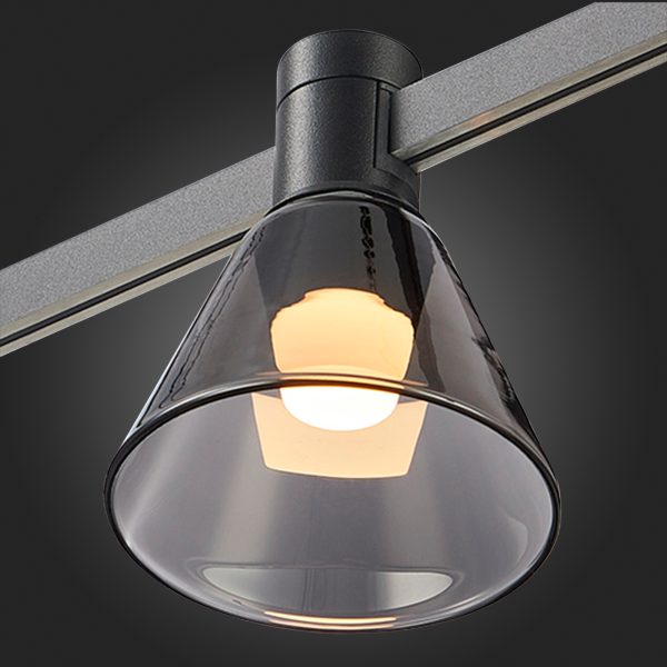 ST814.406.03 Магнитный трековый светильник FARM Черный LED 1*3W 3000K 78Lm Ra90 120 IP20 D90xH102 24 FARM — изображение 2