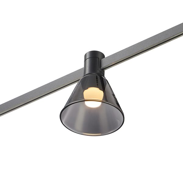 ST814.406.03 Магнитный трековый светильник FARM Черный LED 1*3W 3000K 78Lm Ra90 120 IP20 D90xH102 24 FARM — изображение 3