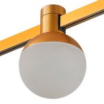 ST815.206.05 Магнитный трековый светильник FARM Золотистый LED 1*5W 3000K 89Lm Ra90 120 IP20 D75xH10 FARM — изображение 4