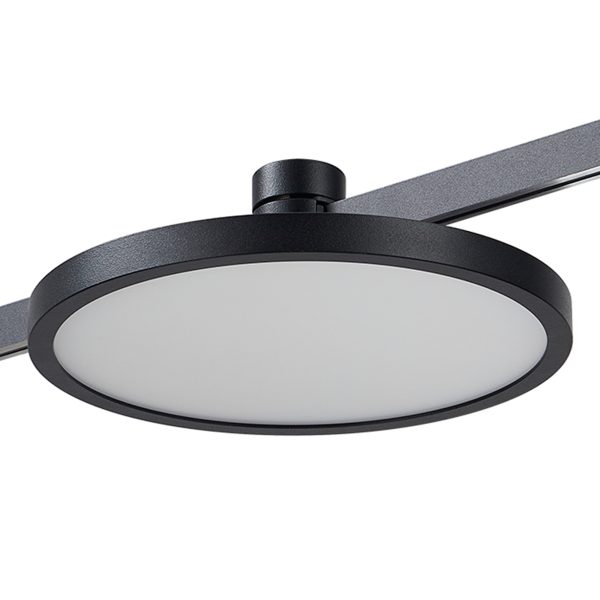 ST818.406.12 Магнитный трековый светильник FARM Черный LED 1*10W 3000K 500Lm Ra80 120 IP20 D168xH54 FARM — изображение 2