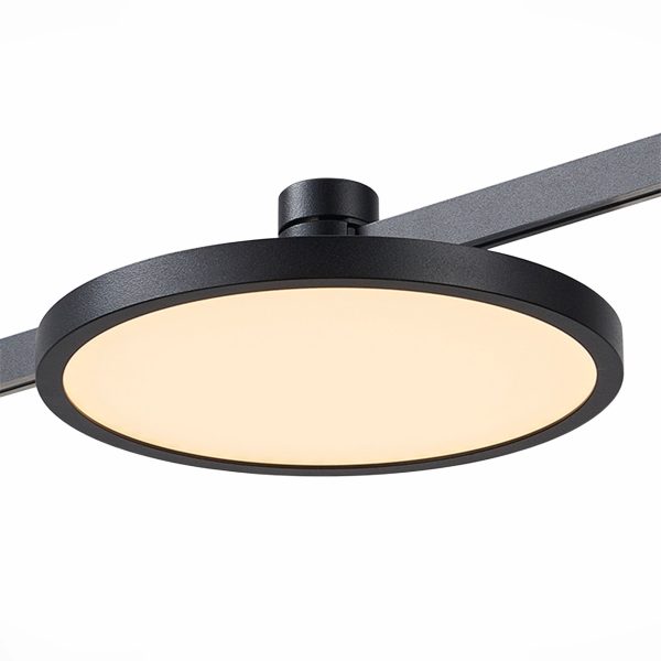 ST818.446.12 Магнитный трековый светильник FARM Черный LED 1*10W 4000K 500Lm Ra80 120 IP20 D168xH54 FARM ST818.446.12 Магнитный трековый светильник FARM Черный LED 1*10W 4000K 500Lm Ra80 120 IP20 D168xH54 FARM