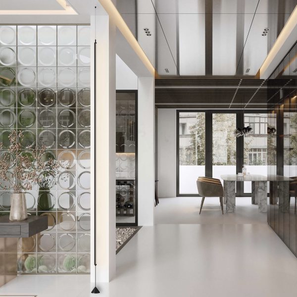 ST901.405.28 Светильник напольный ST-Luce Черный LED 1*28W 4000K Напольные светильники — изображение 5