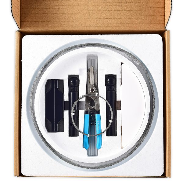 st961.437.09-trosovaja-svetovaja-sistema-st-luce-chernyj-led-187w-3000k-ray-2 ST961.437.09 Тросовая световая система ST-Luce Черный LED 1*8,7W 3000K RAY — изображение 3