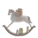 Статуэтка Мишки на лошадке