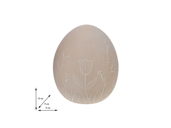 Статуэтка Пасхальное яйцо Scafati бежевый — изображение 2