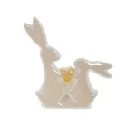 Статуэтка Зайчики с седцем