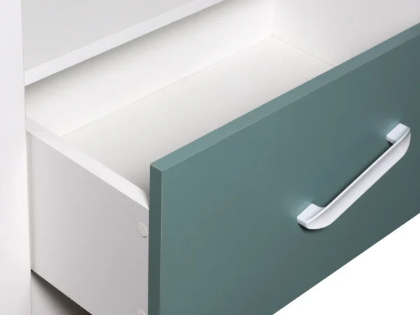 Стеллаж Campi белый, ясень коимбра — изображение 2