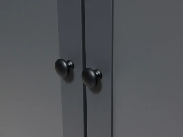 Стеллаж Caprio с ящиком и дверями белый — изображение 4