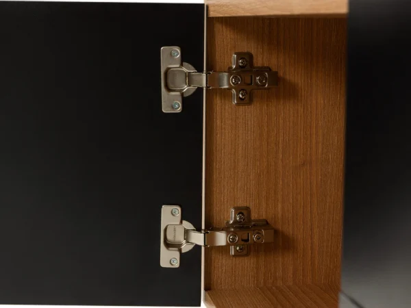 Стеллаж широкий Frida черный, робиния брэнсон — изображение 5