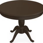 Стол «Леонардо 1» (D 1000), орех темный