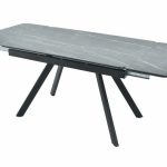 Стол «Леон» Noir Desir Bocciardato, каркас черный