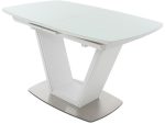 Стол «Севилья» MODERN ПМ стекло OPTI, белый