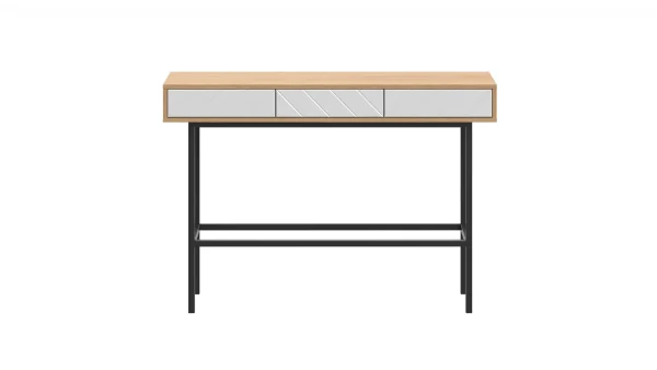 Стол консольный Boho белый, дуб корбридж — изображение 2