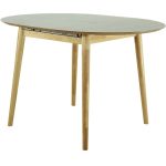 Стол «Крит» D105, дуб светлый/орех темный — изображение 3