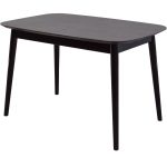 Стол «Крит» 120x80, шоколад/черный — изображение 2