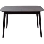 Стол «Крит» 120x80, шоколад/черный — изображение 3