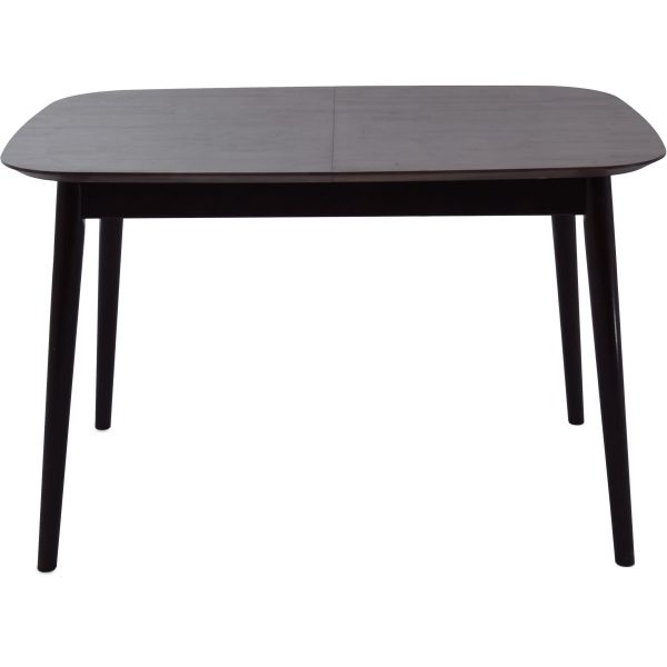 Стол «Крит» 120x80, шоколад/черный — изображение 3