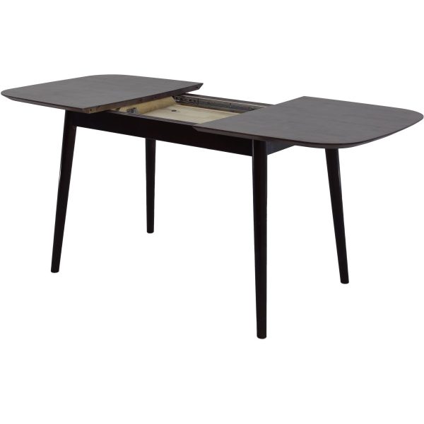 Стол «Крит» 120x80, шоколад/черный — изображение 4