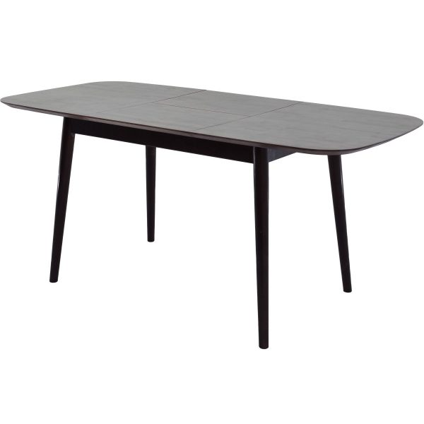 Стол «Крит» 120x80, шоколад/черный — изображение 5