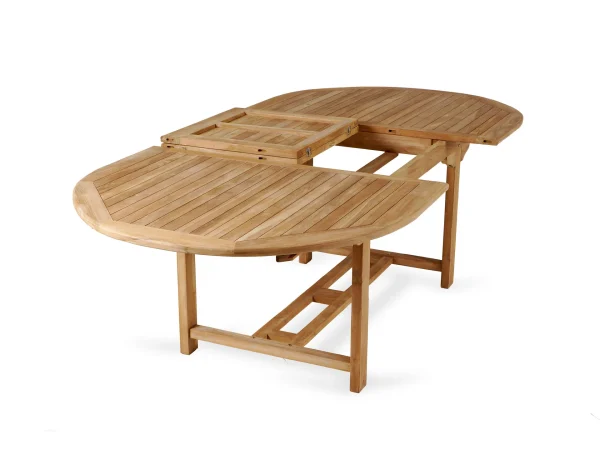 Стол овальный раздвижной Nairobi бежевый — изображение 4