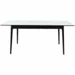 Стол «Плей» 140x80, керамика Greys white/черный — изображение 5