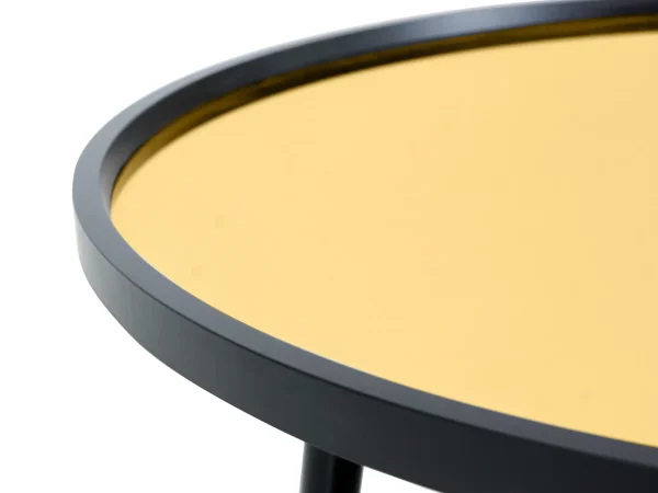 Стол журнальный Focus 800 черный, золотистый — изображение 4