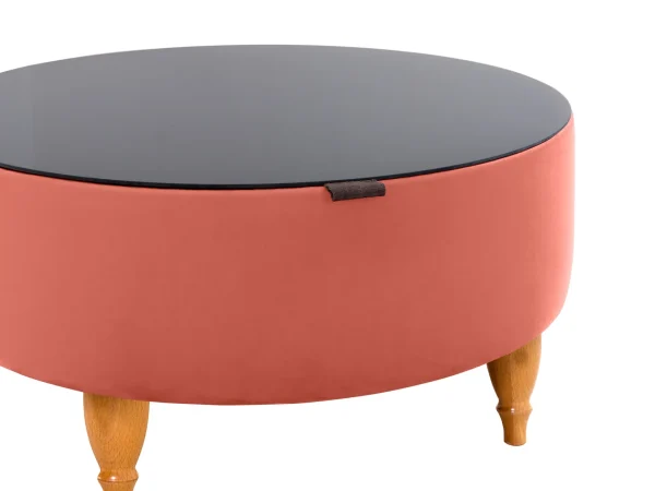 Стол журнальный Italia розовый — изображение 3