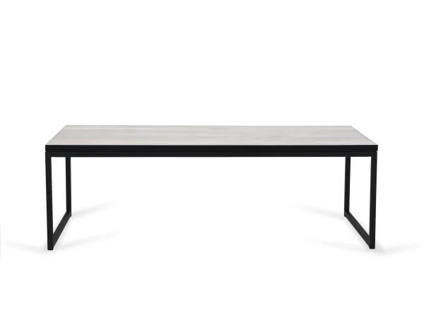 Стол журнальный Plank серый, бежевый, черный — изображение 2