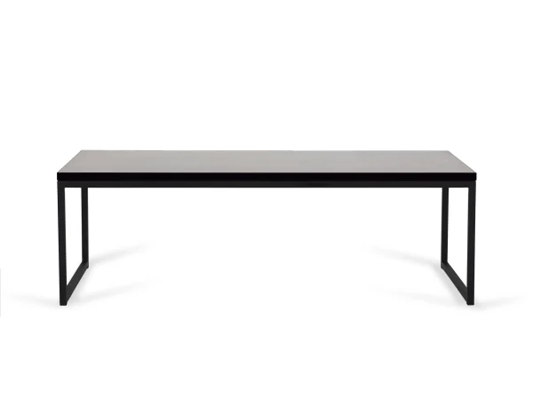 Стол журнальный Plank коричневый, черный — изображение 2