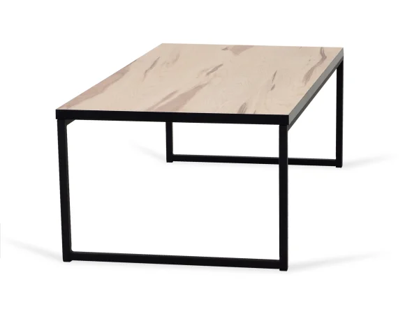 Стол журнальный Plank бежевый, черный — изображение 3