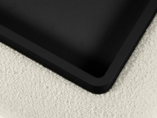 Столик прямоугольный Fabro коричневый, белый — изображение 4