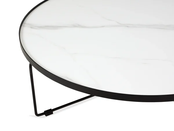 Столик журнальный Fonot major белый, черный — изображение 4