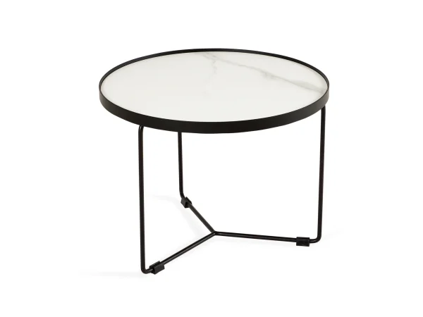 Столик журнальный Fonot mid белый, черный — изображение 2