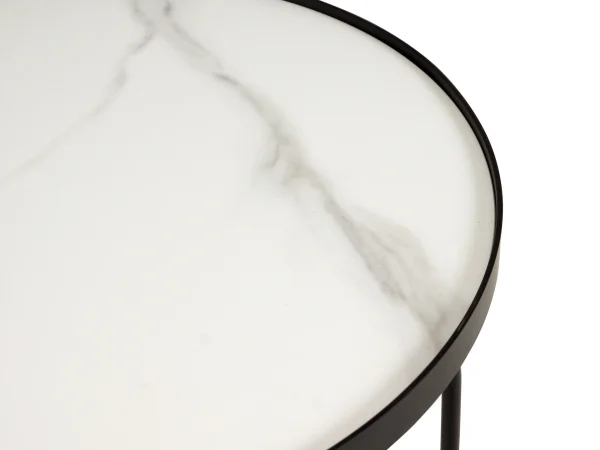 Столик журнальный Fonot mid белый, черный — изображение 4