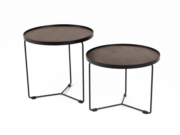 Столик журнальный Rator low коричневый, черный — изображение 5