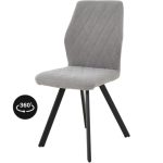 Стул «Шато», велюр Вивальди 07, вращение, каркас черный