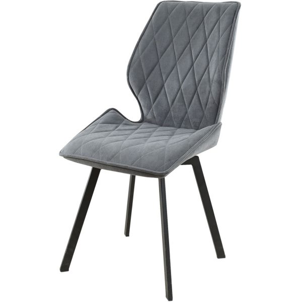 Стул «Амаретто», велюр Бренди мансун, каркас вращения черный — изображение 3