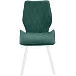 Стул «Амаретто», велюр Бренди океан, каркас вращения белый — изображение 4