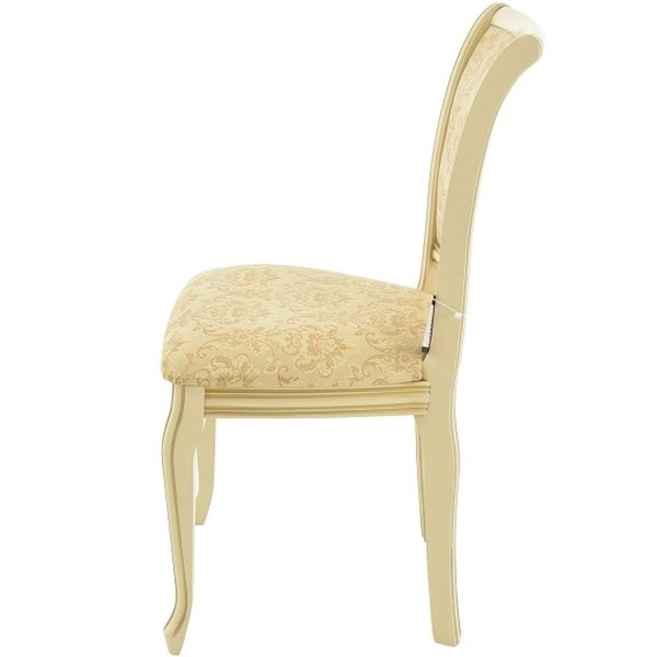 Стул «Кабриоль», Андрис вензель беж, слоновая кость — изображение 4