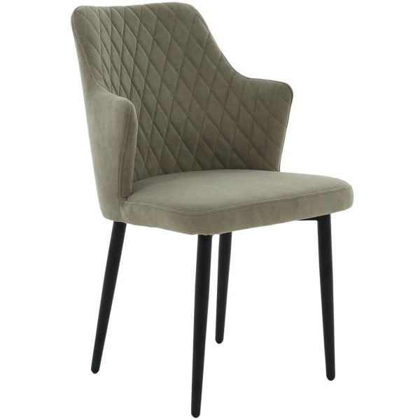 Стул «Курт», велюр Бренди мансун, каркас черный — изображение 3