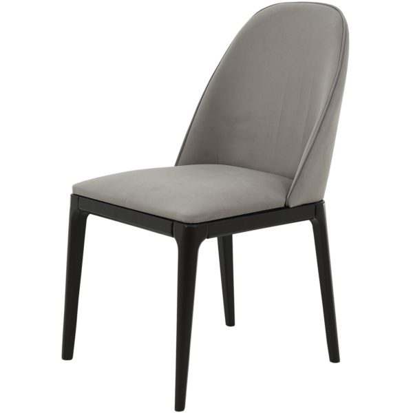 Стул «Плей», велюр Бренди мансун, каркас черный — изображение 3