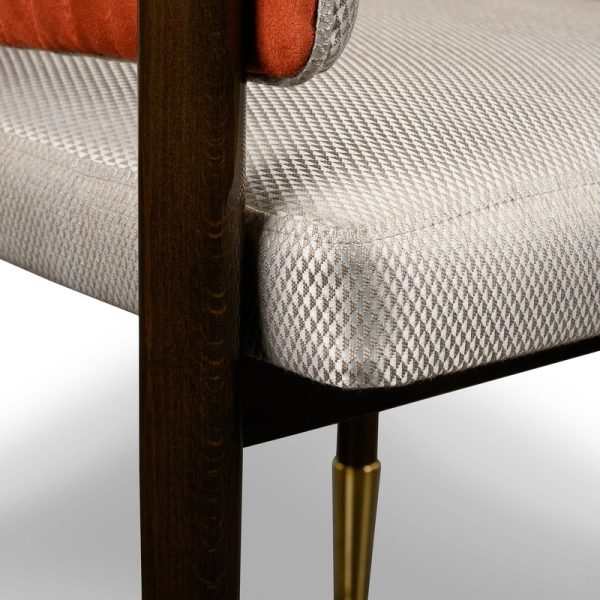 Стул с подлокотниками Claire CLAIRE, FRATELLI BARRI — изображение 5