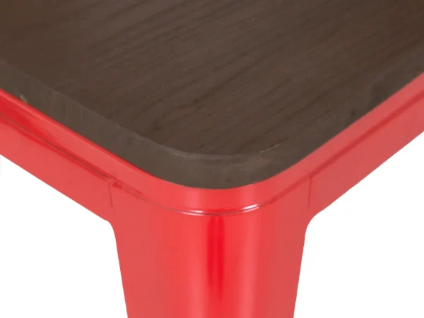 Стул Tolix wood красный — изображение 5