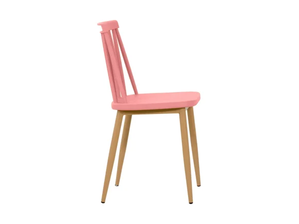 stul-zig-zag-2 Стул  Zig Zag розовый — изображение 3
