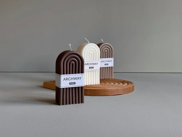 Свеча Archway светло-коричневый — изображение 5