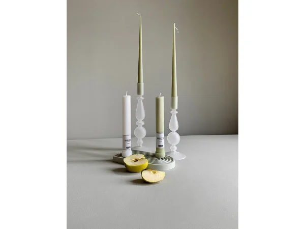 Свеча Muza 20 см белый — изображение 5