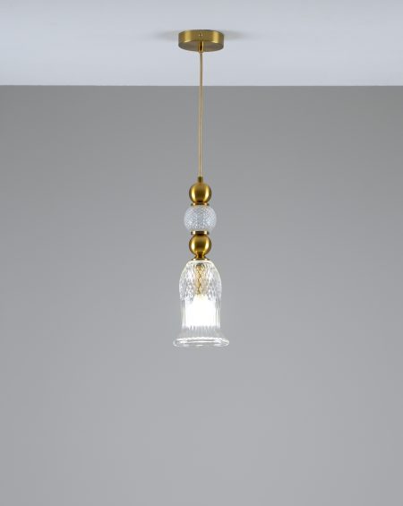 Светильник подвесной Moderli V10908-P Glassy
