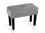 Табурет мягкий Handy светло-серый — изображение 3