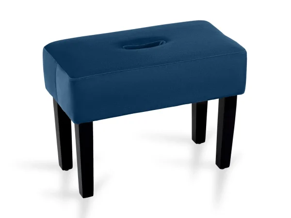 Табурет мягкий Handy синий, белый — изображение 3