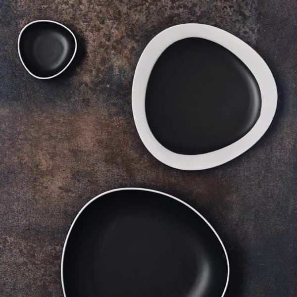 Тарелка Black white LPER004NE378280 — изображение 2